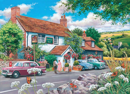 House Of Puzzles Travellers Rest Big 500 Piece Jigsaw Puzzle HP0367