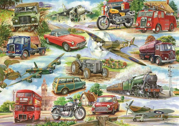 House Of Puzzles Truly Classic Big 500 Piece Jigsaw Puzzle HP0232